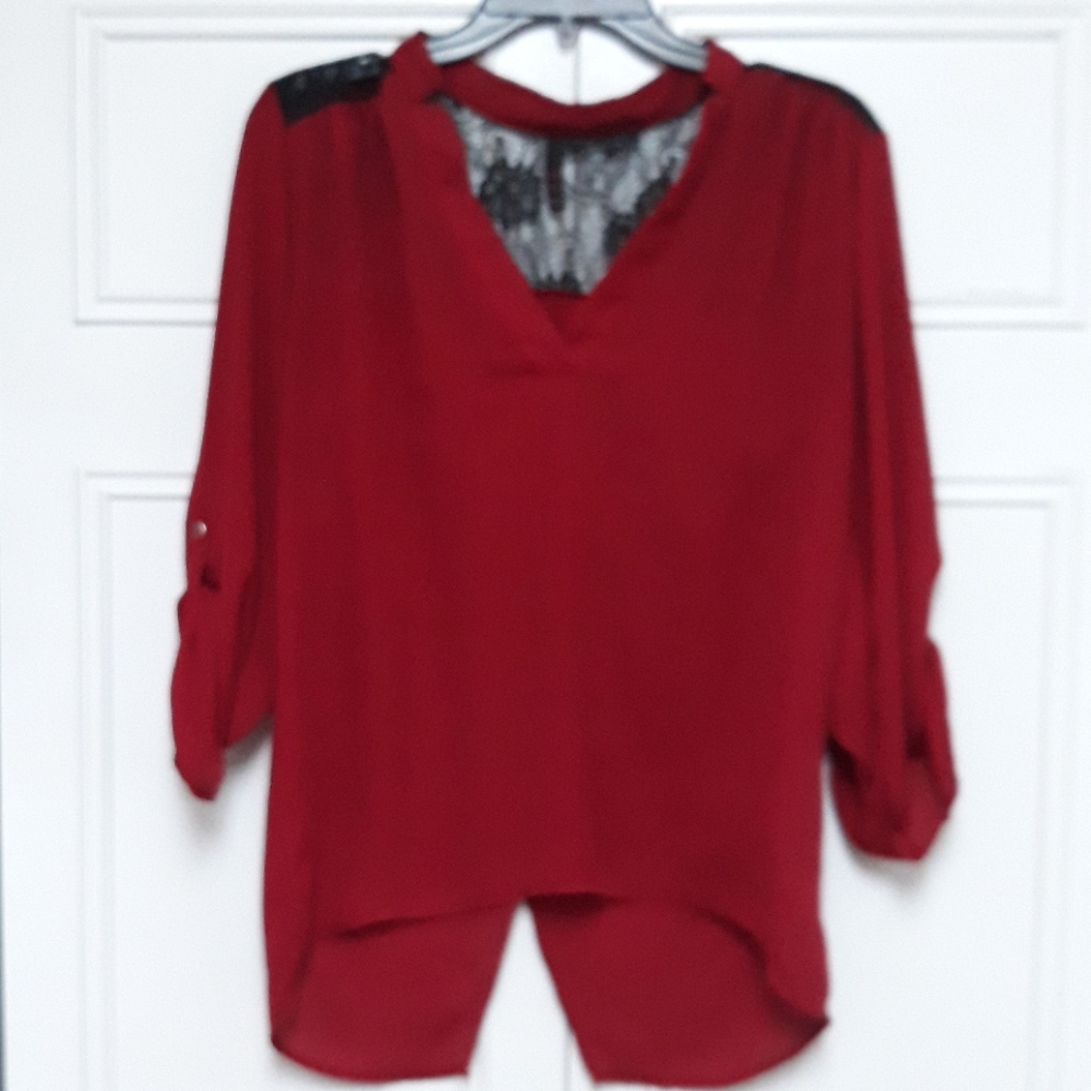 Women's Slit Back Blouse